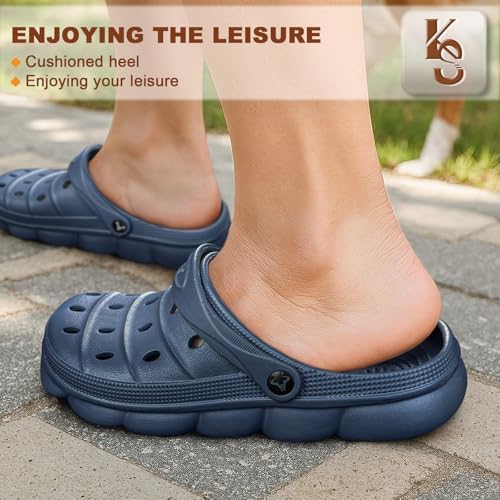 KEMISANT Women Clogs, Cushioned Slip-On Sandals for Comfort, Ideal for Casual Wear, Lightweight Design, Perfect for Summ